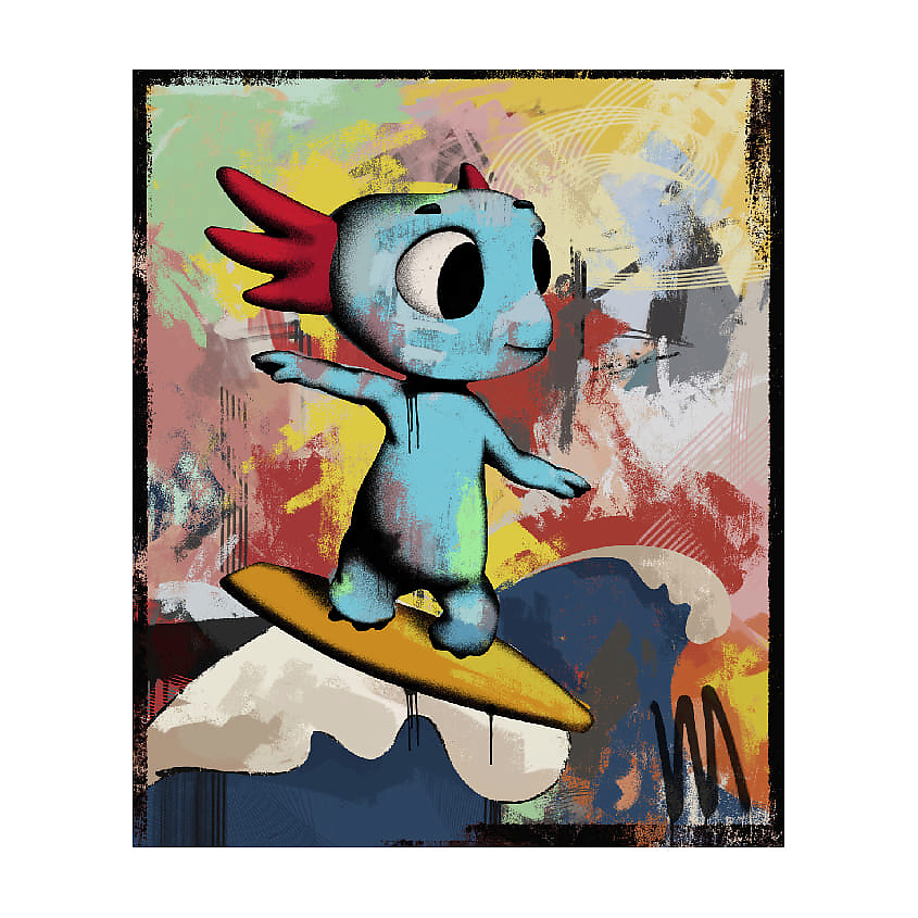 Изображение товара MORIKI DORIKI Постер Руру Стритстайл, 1 шт.