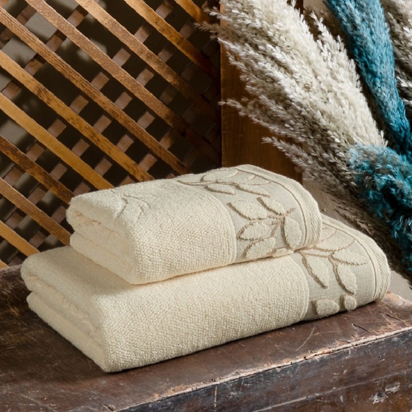 Изображение товара ARYA HOME COLLECTION Полотенце 50X90 Laurel, Бежевый