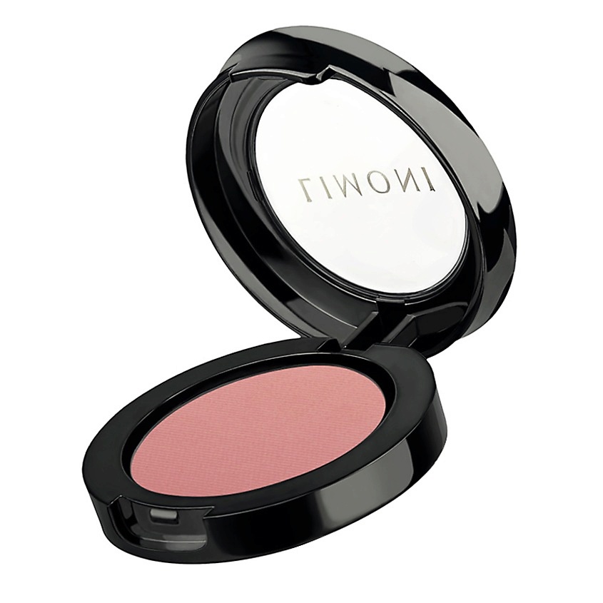 Изображение товара Лимони Румяна для лица Satin компактные сатиновые персиково-розовые нежные и стойкие