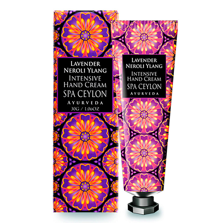 Изображение товара SPA CEYLON Интенсивный крем для рук "ЛАВАНДА, НЕРОЛИ И ИЛАНГ-ИЛАНГ", 30 г