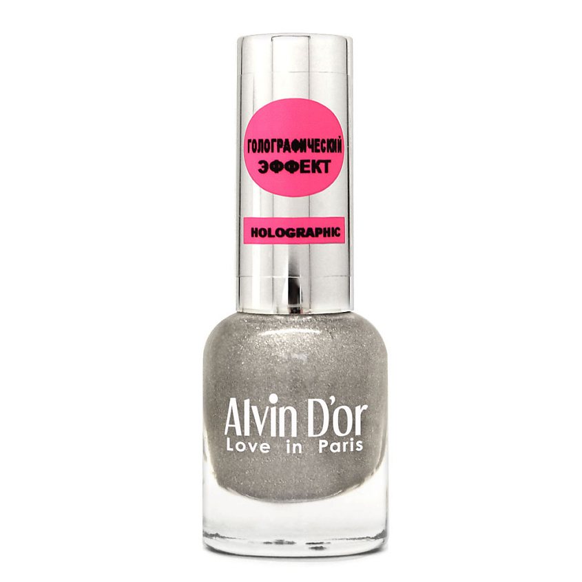 Изображение товара Лак для ногтей HOLOGRAPHIC Alvin D'or с эффектом голографического сияния