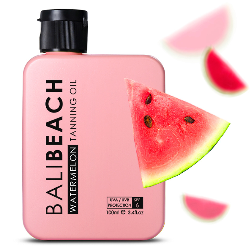 Изображение товара BALIBEACH Масло для загара на солнце и в солярии, аромат арбуза, 100 мл