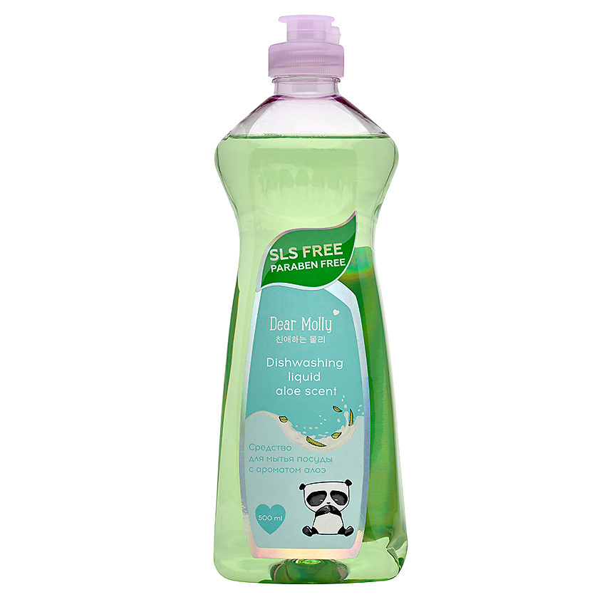Изображение товара Средство для мытья посуды Dear Molly с ароматом алоэ, 500 мл