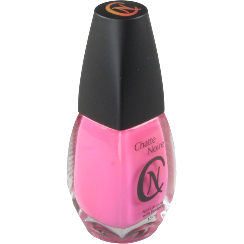 Изображение товара CHATTE NOIRE Лак для ногтей Неон, тон 054 розовый неон, 15 цвет
