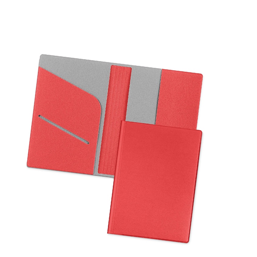 Изображение товара FLEXPOCKET Обложка на паспорт с дополнительными отделениями для документов, Красный