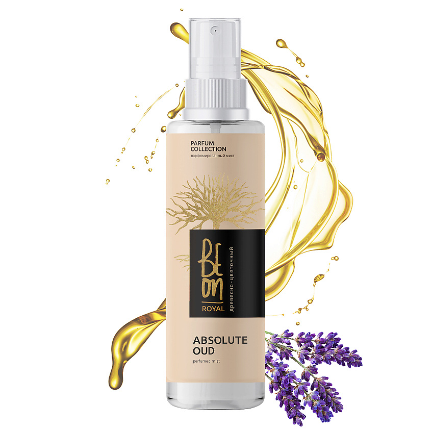 Изображение товара BEON Парфюмированный мист для тела ROYAL Absolute Oud спрей для волос, 105 мл