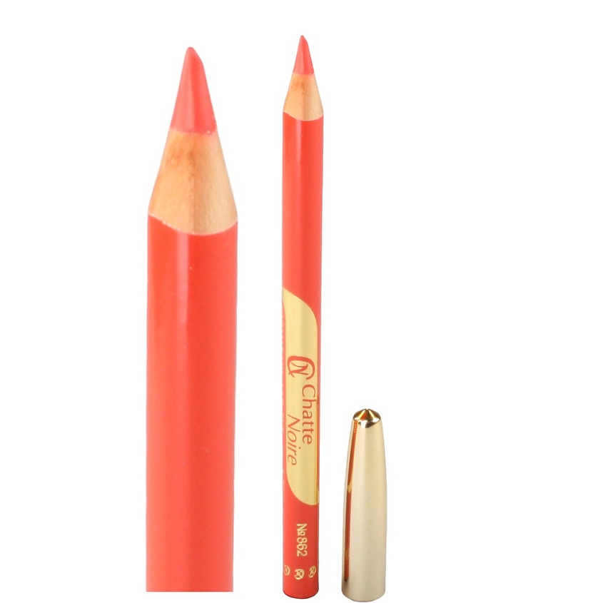 Изображение товара CHATTE NOIRE Карандаш для губ Алый тон 862 - Профессиональный набор для макияжа