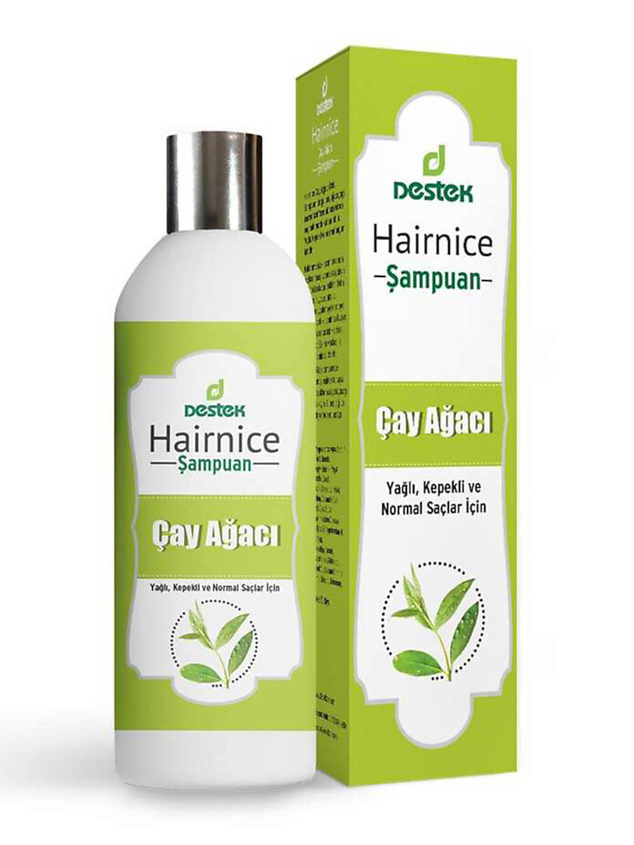 Изображение товара DESTEK Шампунь с маслом чайного дерева, активация роста, увлажнение, 330 мл
