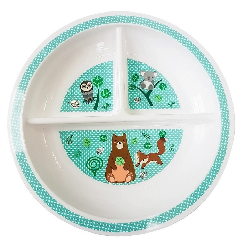 Изображение товара UVITON Тарелочка секционная, Зеленый