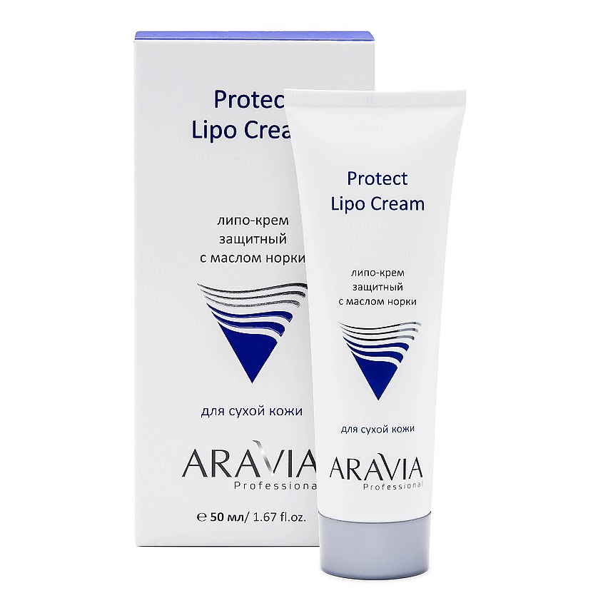 Изображение товара ARAVIA PROFESSIONAL Липо-крем защитный с маслом норки Protect Lipo Cream, 50 мл
