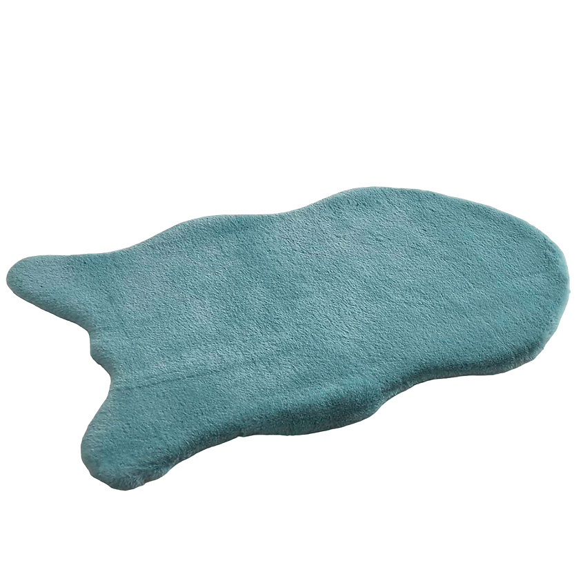 Изображение товара Плюшевый коврик SOFI DE MARKO 80х120 см из искусственного меха зелёный