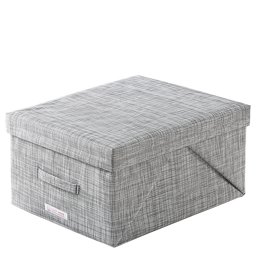 Изображение товара Короб с крышкой CASY HOME Silver PB-011 44х50х28 см для хранения и организации