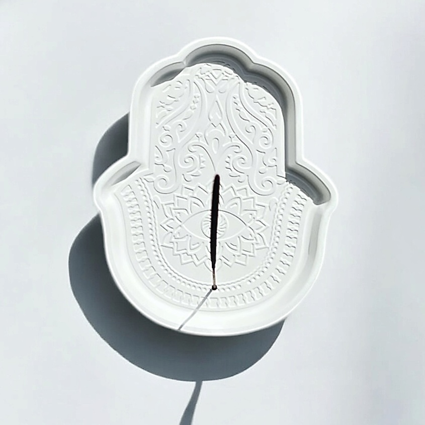 Изображение товара GH GYPS HEART Подставка для благовоний Хамса - Элегантный аксессуар