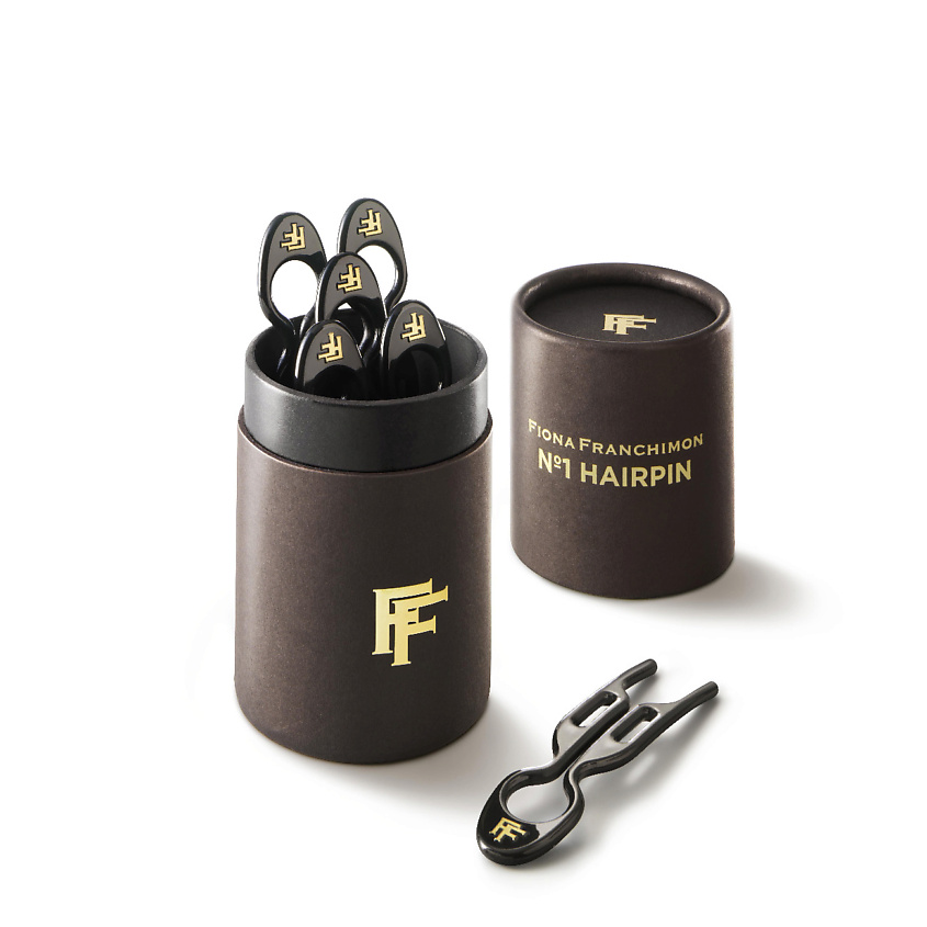 Изображение товара FIONA FRANCHIMON Набор шпилек No1 Hairpin черного оттенка (5шт.), цвет: Черный