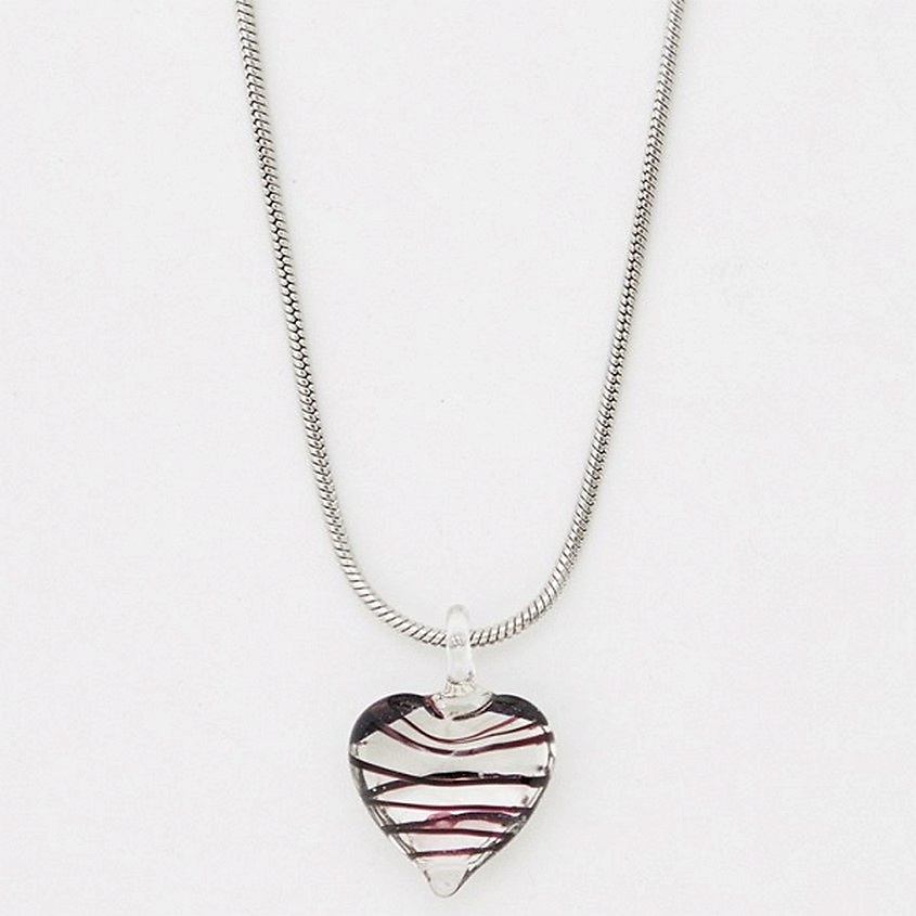 Изображение товара BOCCIOLO Колье ICE BLACK, цвет: Серебряный