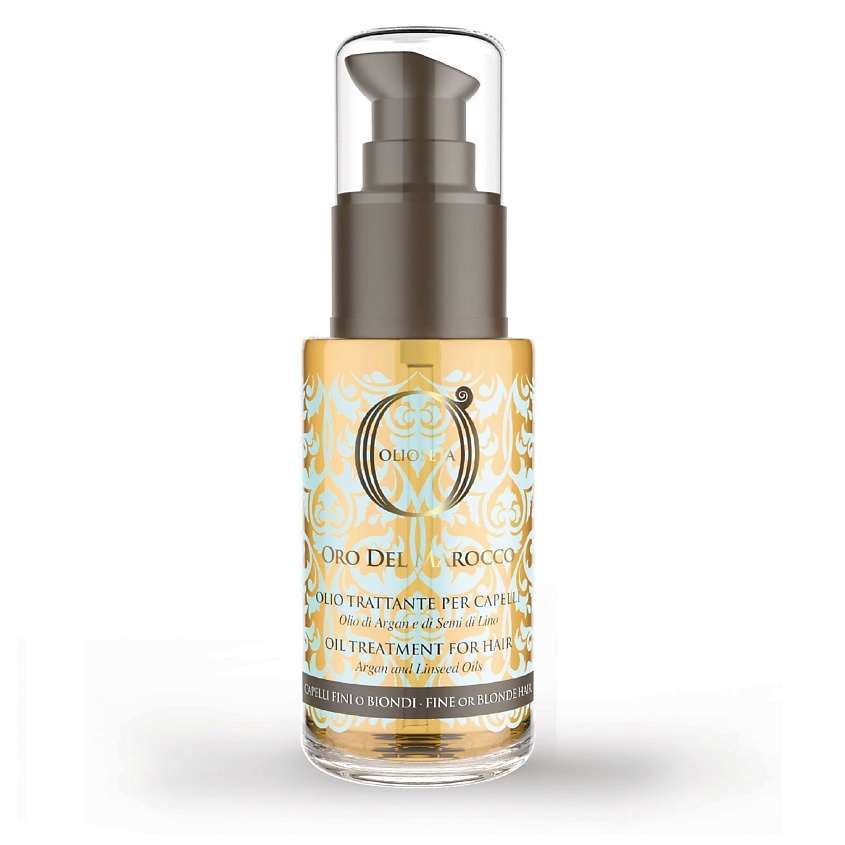 Изображение товара BAREX Масло блонд-уход с маслом арганы и маслом семян льна, OLIOSETA ODM, 30 мл