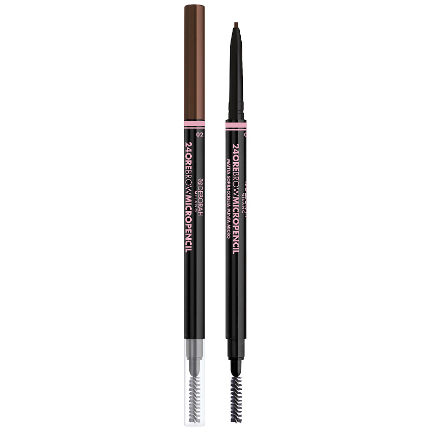 Изображение товара DEBORAH MILANO Карандаш для бровей 24ORE BROW MICROPENCIL, № 2, 0,1 г