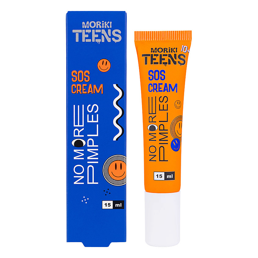 Изображение товара MORIKI DORIKI Крем SOS для проблемной кожи Teens no more pimples, 15 мл