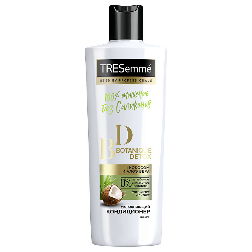 Изображение товара TRESEMMEE Кондиционер для волос увлажняющий без силиконов Botanique Detox, 400 мл