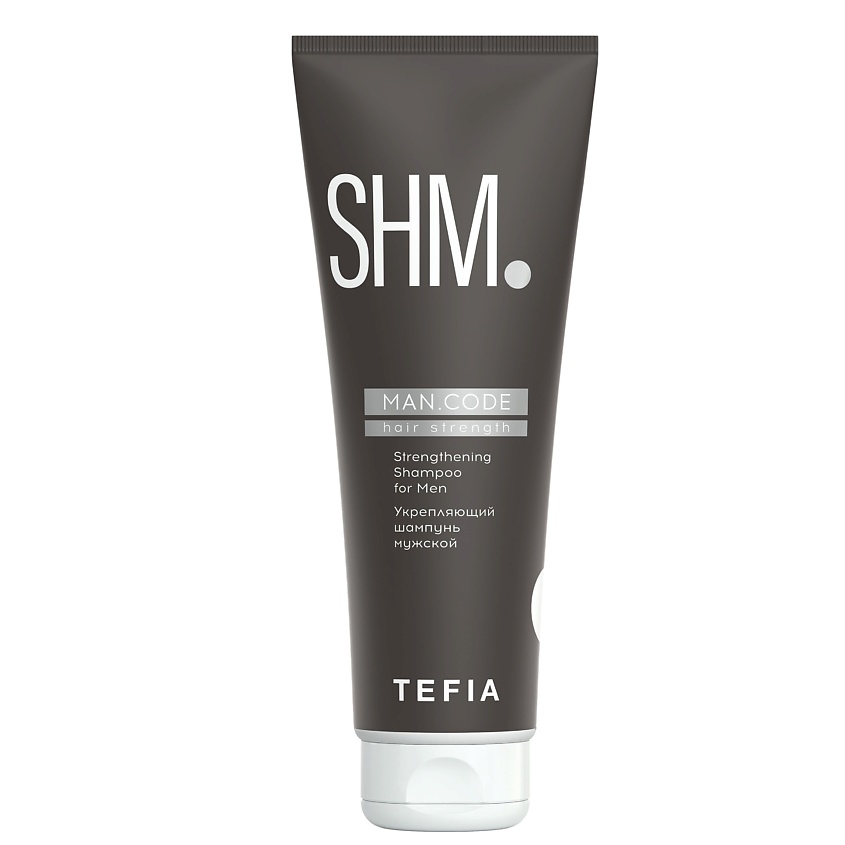Изображение товара TEFIA Шампунь укрепляющий мужской, Strengthening Shampoo for Men MAN.CODE, 285 мл