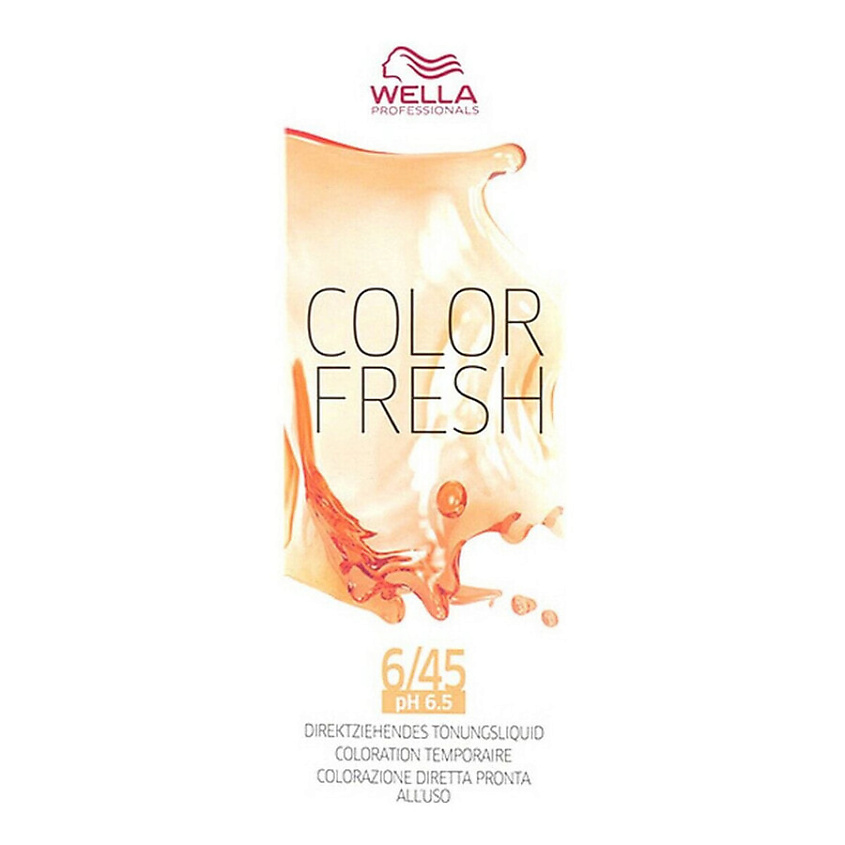 Изображение товара WELLA PROFESSIONALS Краска полуперманентная Color Fresh, № 6/45, 75