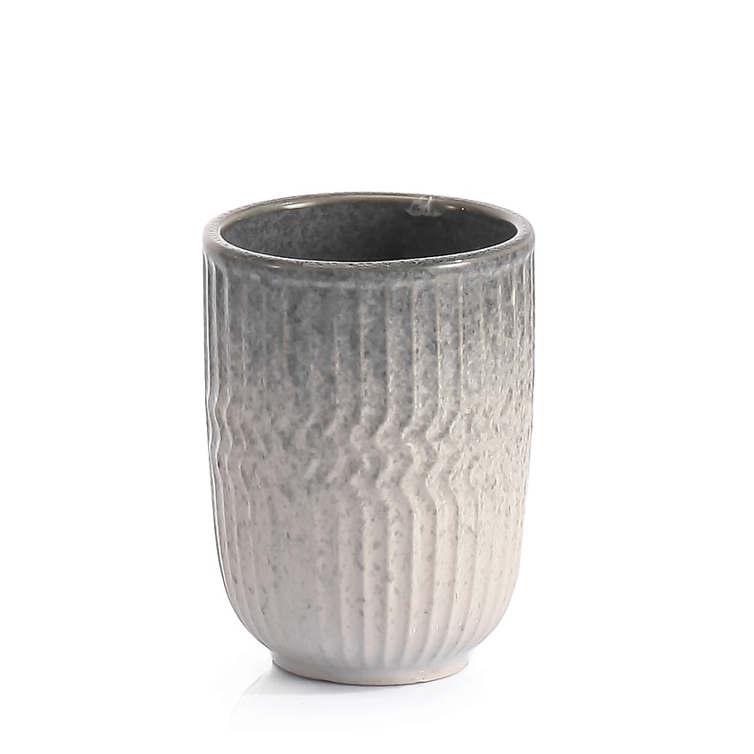 Изображение товара Стакан для зубных щеток Madrid керамический серо-голубой