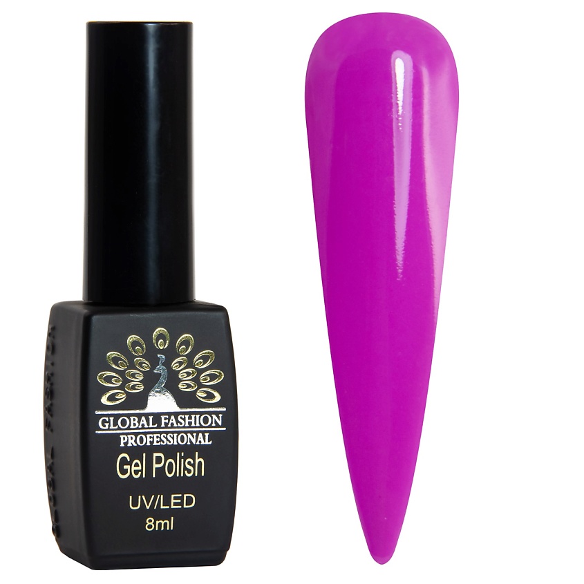 Изображение товара GLOBAL FASHION Гель-лак BLACK ELITE 001, №144