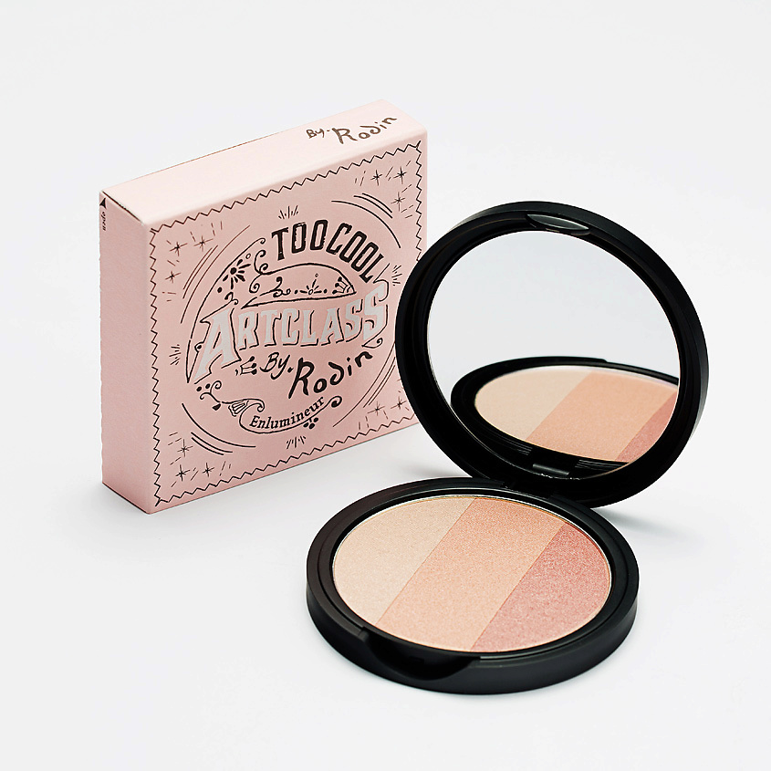 Изображение товара TOO COOL FOR SCHOOL Палетка-хайлайтер Artclass By Rodin Highlighter, 11 г