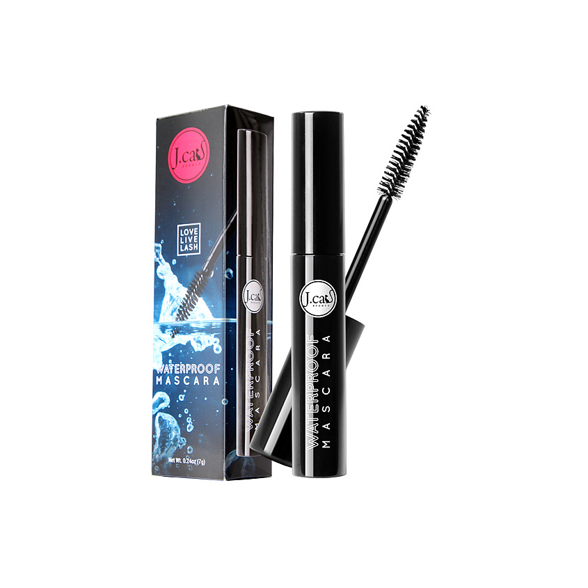 Изображение товара J. CAT BEAUTY Тушь для ресниц водостойкая LOVE LIVE LASH, 105 Waterproof Mascara 8 г