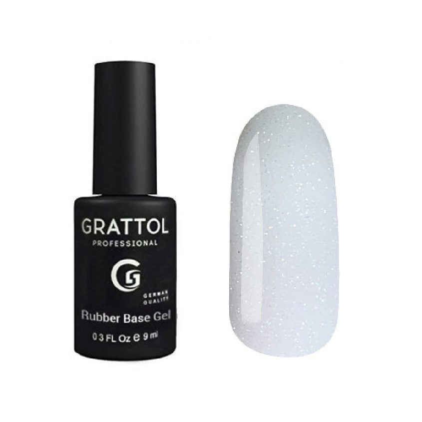 Изображение товара GRATTOL База камуфлирующая с глиттером, Base glitter 03, 9 цвет