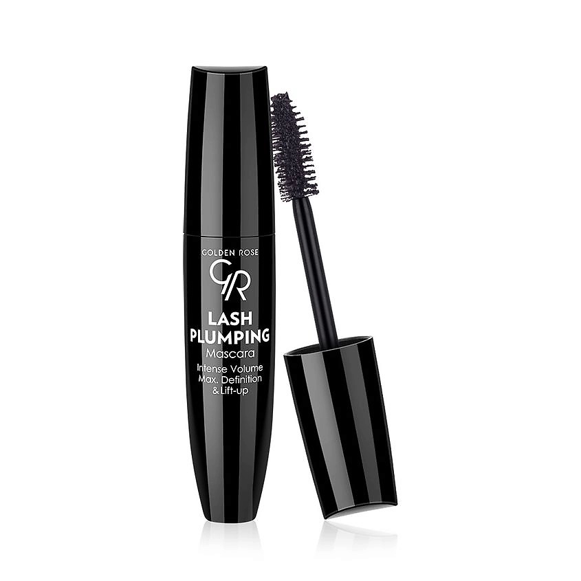 Изображение товара GOLDEN ROSE Тушь для ресниц LASH PLUMPING MASCARA, Черный