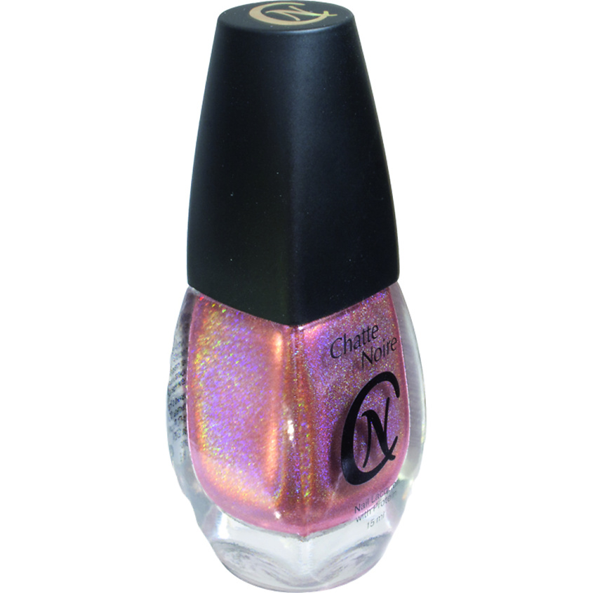 Изображение товара Лак для ногтей CHATTE NOIRE Супер голограмма тон 723 15 мл бежево-коричневый голографический