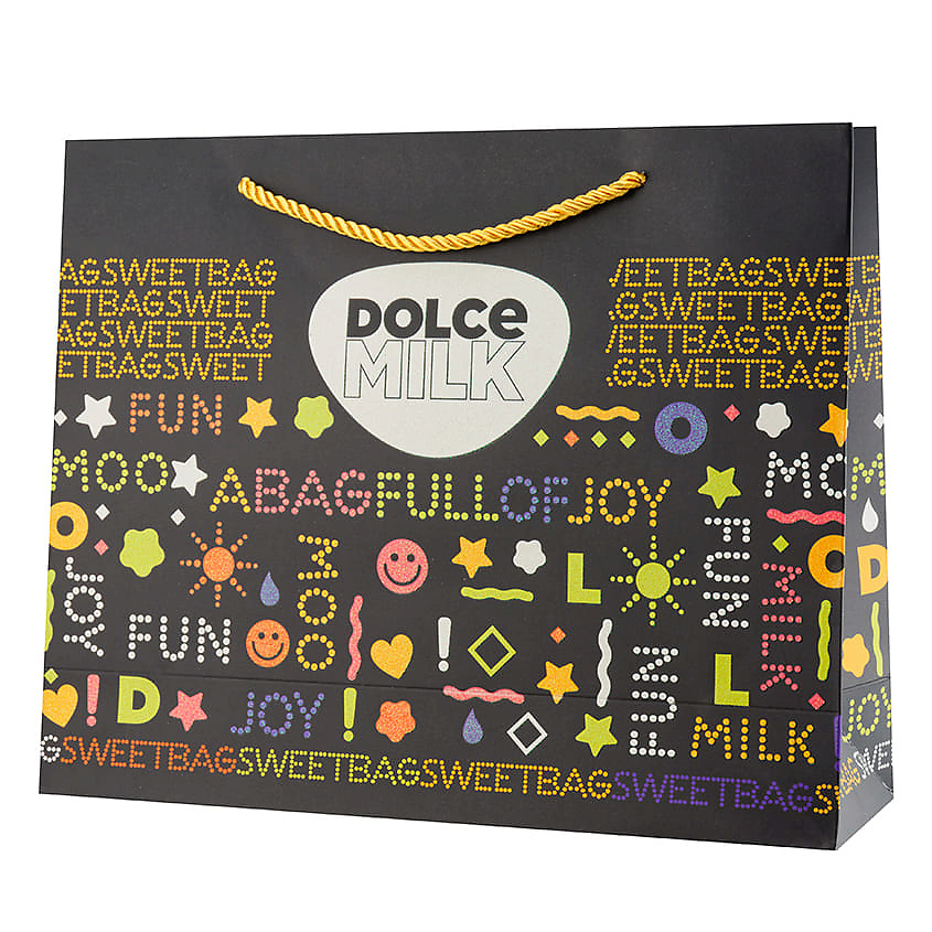Изображение товара DOLCE MILK Пакет 19 черный/желтый, 1 шт.