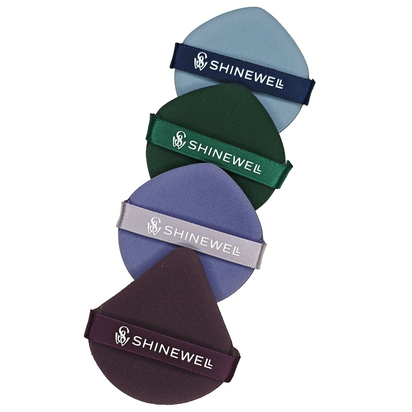 Изображение товара SHINEWELL Набор спонжей для макияжа 4 штуки