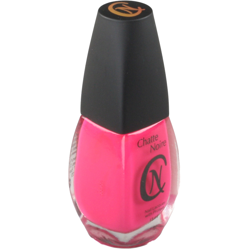 Изображение товара CHATTE NOIRE Лак для ногтей Неон 060 ярко фиолетово-розовый неон