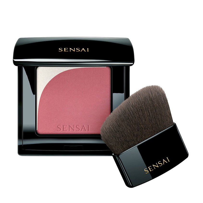 Изображение товара SENSAI Компактные шелковые румяна с эффектом сияния Blooming Blush, 01 Blooming Mauve
