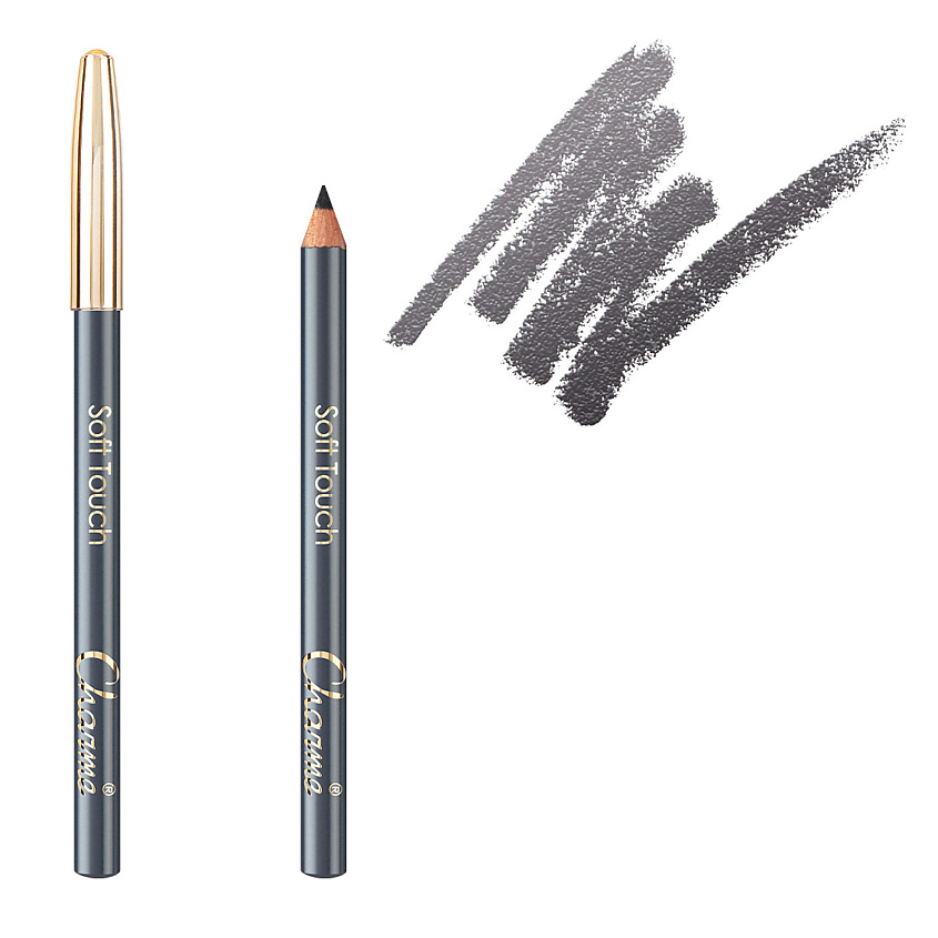 Изображение товара CHARME Карандаш для глаз Дымчатый серый 210 - идеальный макияж