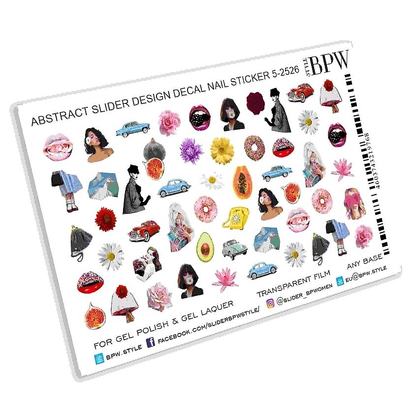 Изображение товара BPW. STYLE Слайдер-дизайн Коллаж - набор для оригинального маникюра