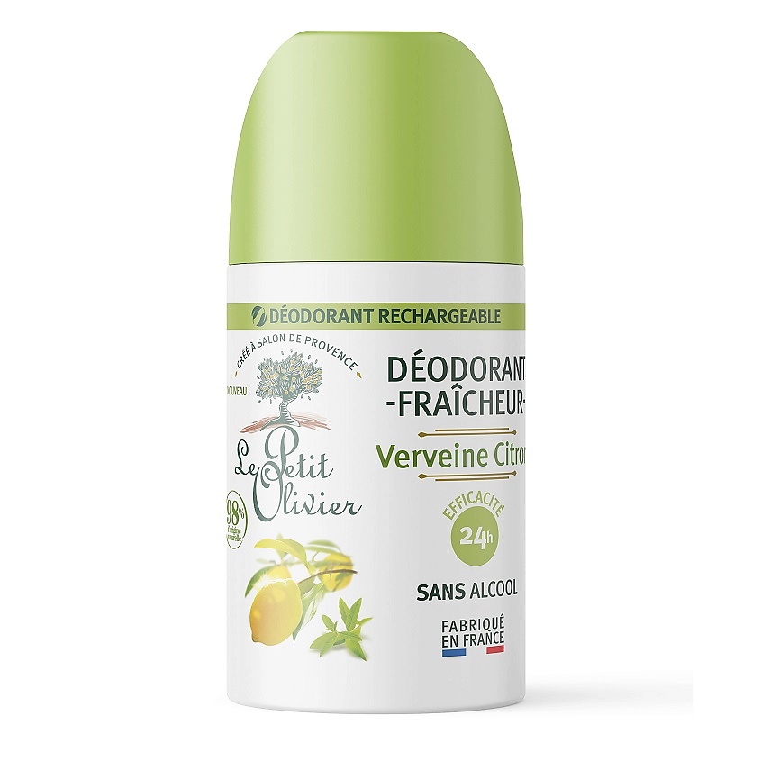 Изображение товара LE PETIT OLIVIER Дезодорант освежающий Вербена-Лимон Verveine Citron Deodorant, 50 мл