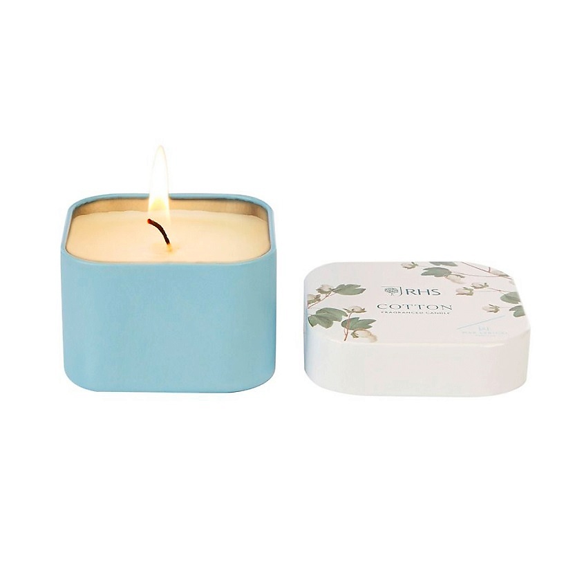 Изображение товара Ароматическая свеча WAX LYRICAL Цветущий хлопок 130 г с длительным временем горения