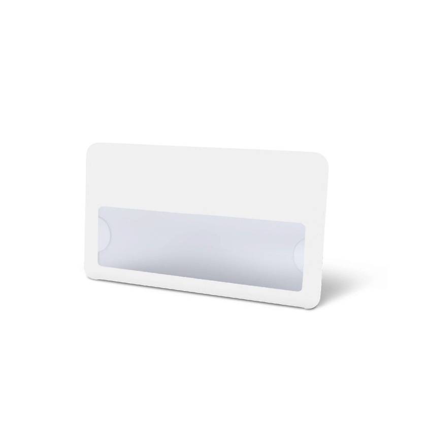 Изображение товара Пластиковый бейдж с окном и магнитным креплением FLEXPOCKET 70х40 мм Белый