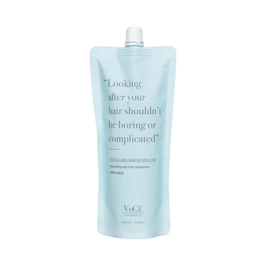 Изображение товара VOCE Маска для волос разглаживающая с какао и зефиром 200 мл