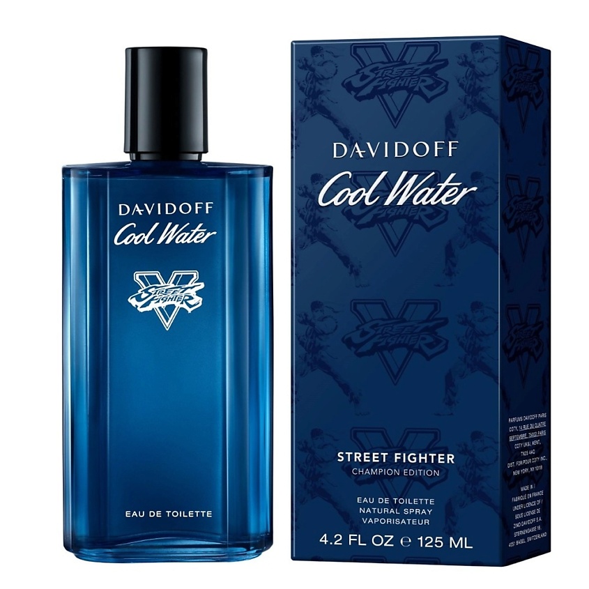Изображение товара Духи DAVIDOFF Cool Water Street Fighter 125 мл мужской мужская туалетная вода свежий аромат