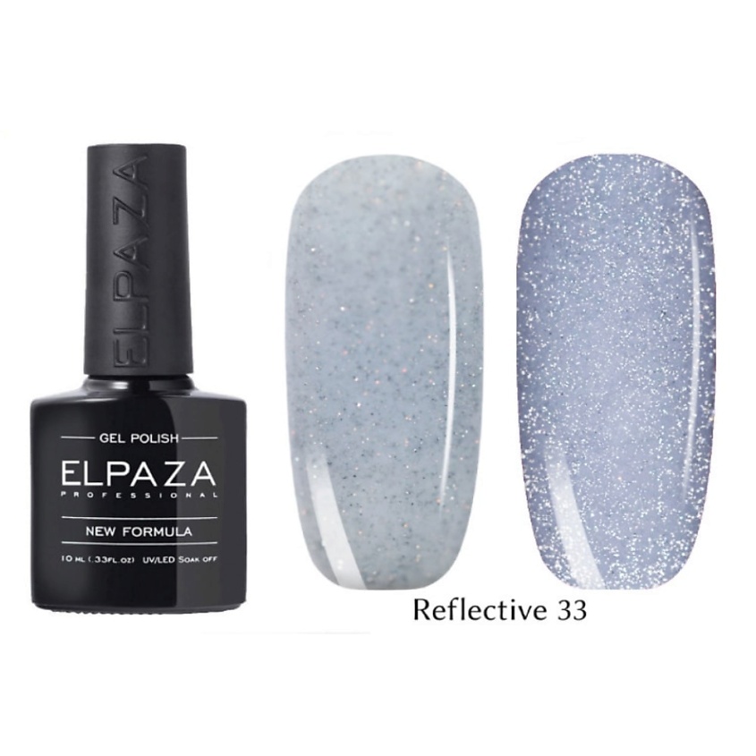 Изображение товара ELPAZA PROFESSIONAL Гель-лак для ногтей REFLECTIVE, 033