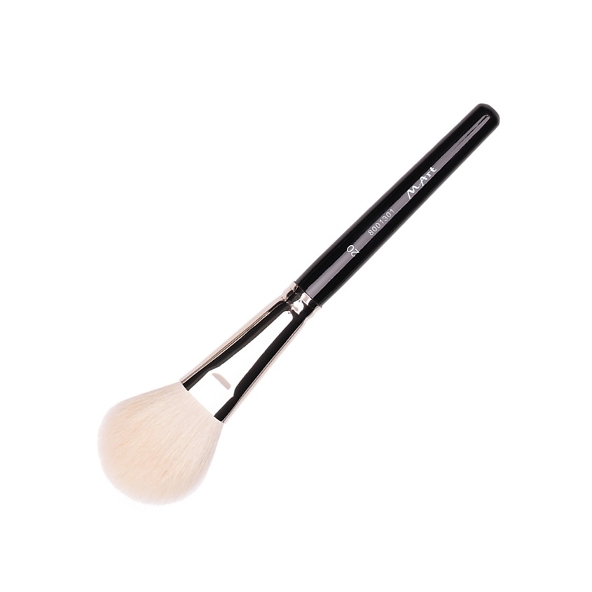 Изображение товара Кисть для лица овальная из козы № 20 белая M.ART для макияжа