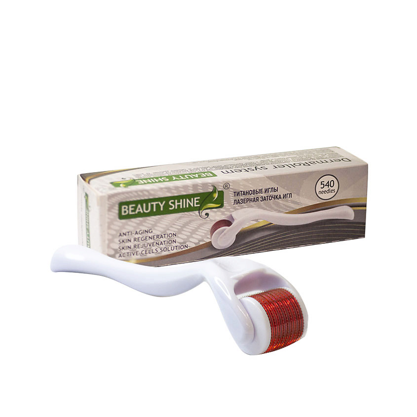 Изображение товара BEAUTY SHINE Мезороллер 540 иголок, размер титановых иголок 0,50, 1 шт.