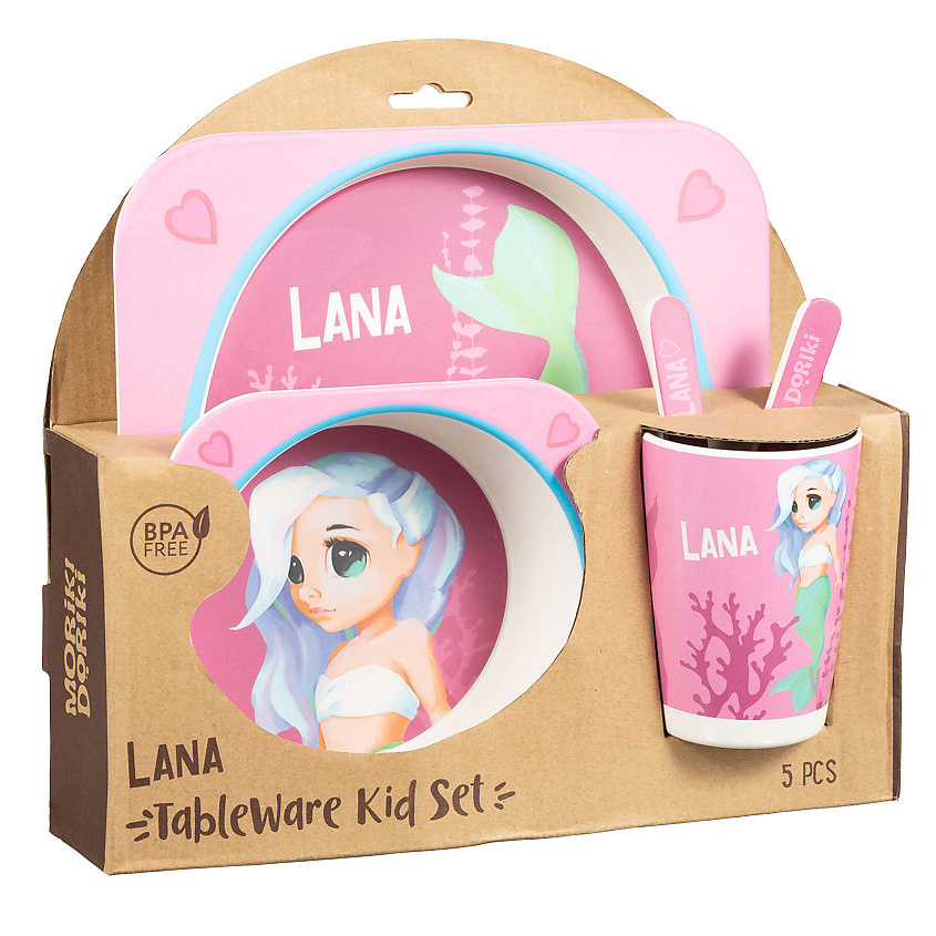 Изображение товара MORIKI DORIKI Набор детской посуды Tableware kid set Lana, 1 шт.