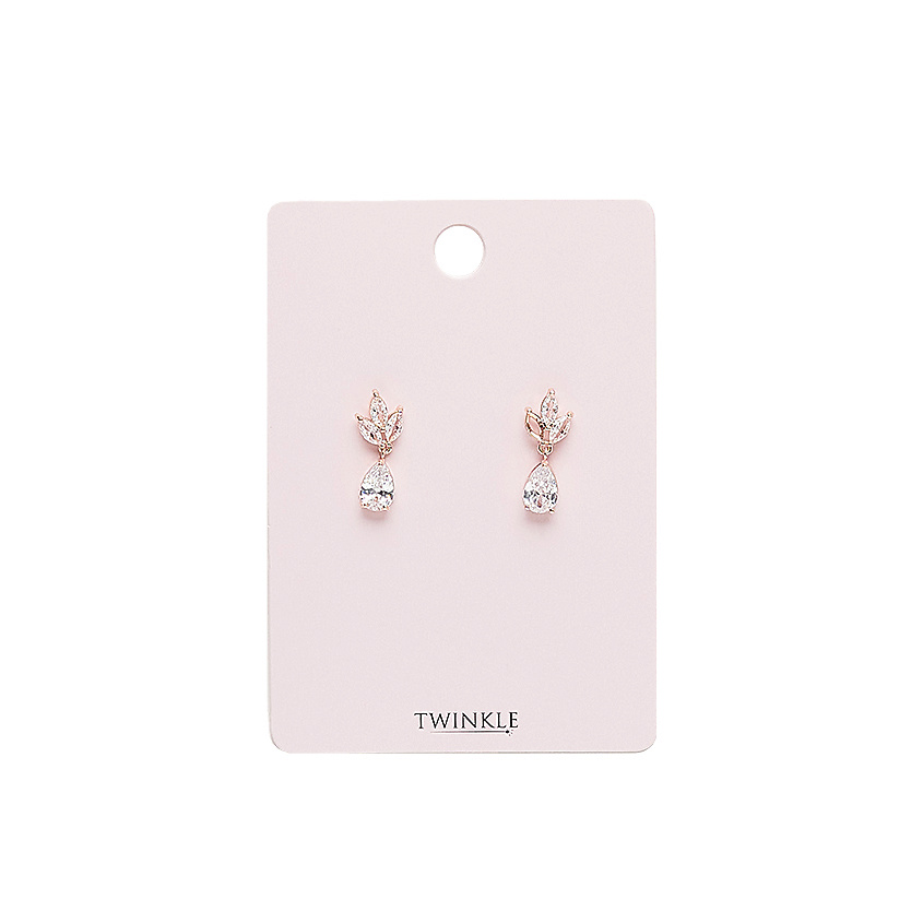 Изображение товара TWINKLE Серьги Golden Teardrops, 1 пара