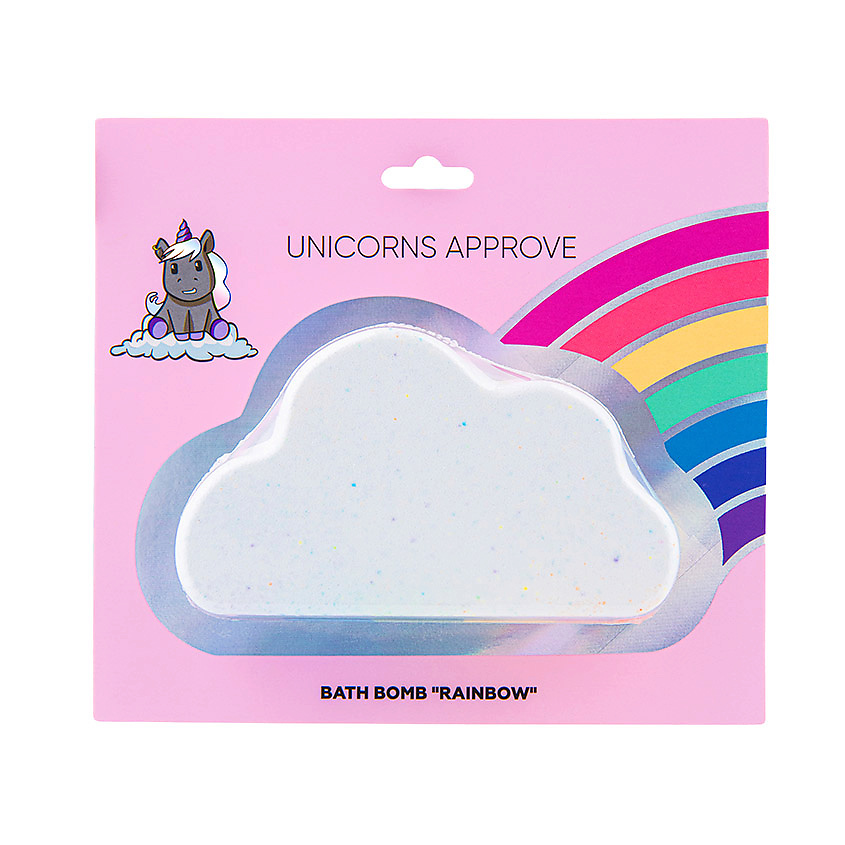 Изображение товара UNICORNS APPROVE Бомба для ванны 'Радужное облачко', 140 г - волшебное настроение