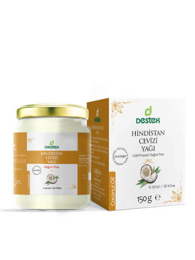 Изображение товара DESTEK Масло косметическое кокосовое для лица, тела, для волос, увлажнение, питание, 150 мл